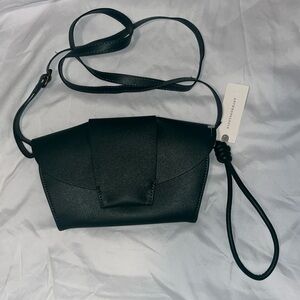 Anthropologie green convertible bag removable adjustable Long strap NWT!